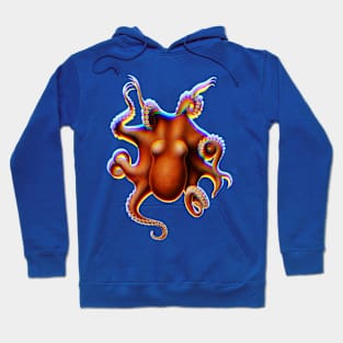 Octopus Fringed Hoodie